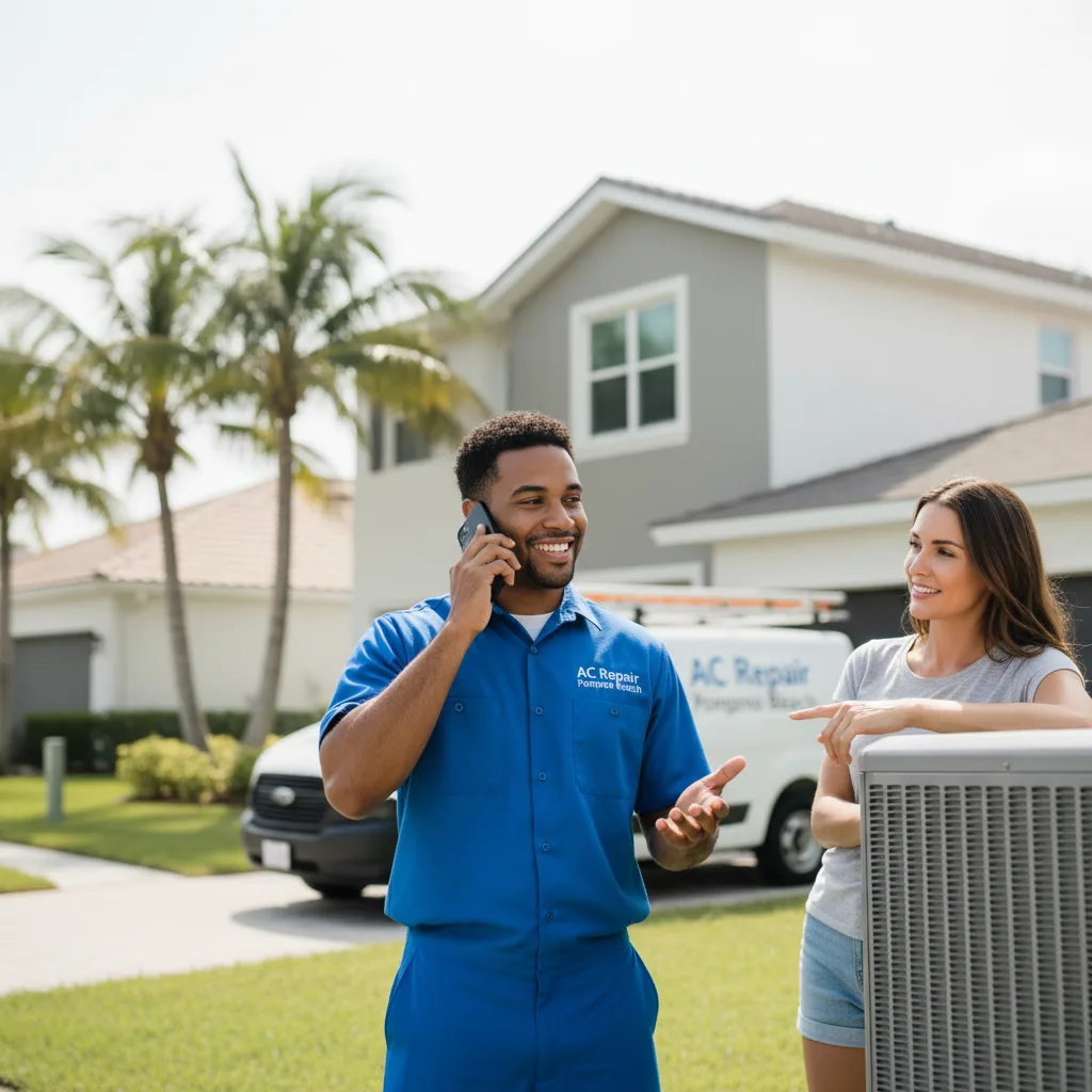 AC Repair Pompano Beach customer support in Waterford Works